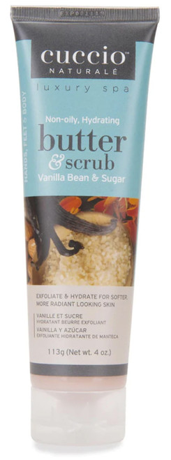 Cuccio Naturale Butter Scrub Vanilla Bean And Sugar - 4 oz / 113 g