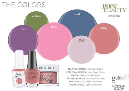 Gelish Trio Set Pure Beauty Spring 2023 Collection
