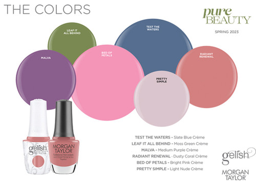 Gelish Two Of A Kind Pure Beauty Spring 2023 Collection