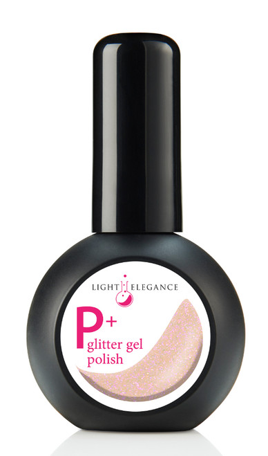 Light Elegance P+ Glitter Gel Polish Fiesta Time - 15 ml