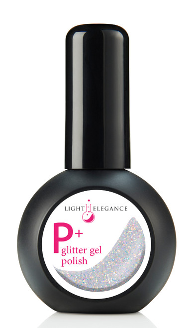 Light Elegance P+ Glitter Gel Polish Save Water, Drink Tequila - 15 ml