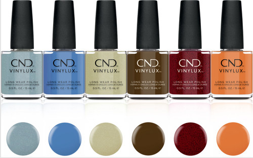 CND VinyLux Upcycle Chic Fall 2023 Collection - 6 PC  ** No Display