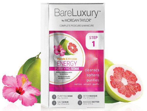 Morgan Taylor Bare Luxury Energy Pomelo & Hibiscus 4PK