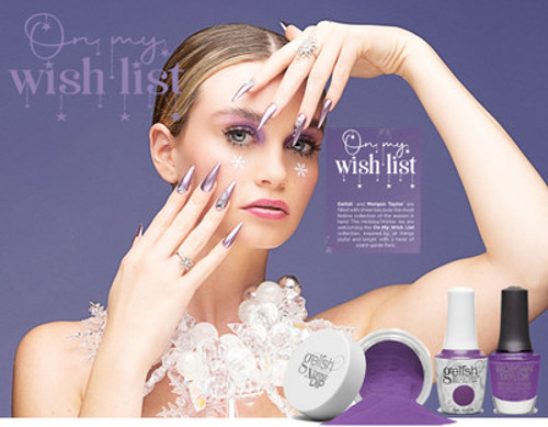 Gelish and Morgan Taylor TRIO On My Wish List Holiday/Winter 2023 Collection