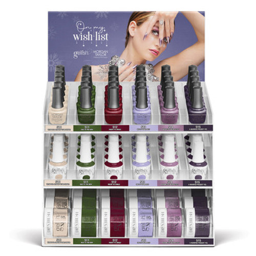 Gelish and Morgan Taylor On My Wish List Holiday/Winter 2023 Collection