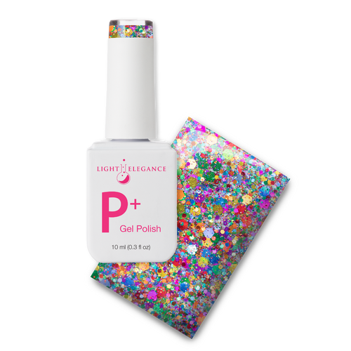 Light Elegance P+ Glitter Gel Polish Everyone’s a Critic - 10 ml