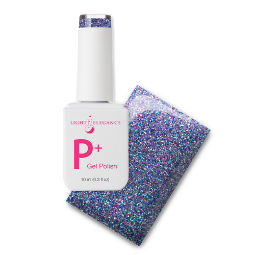 Light Elegance P+ Glitter Gel Polish Tough Act to Follow - 10 ml