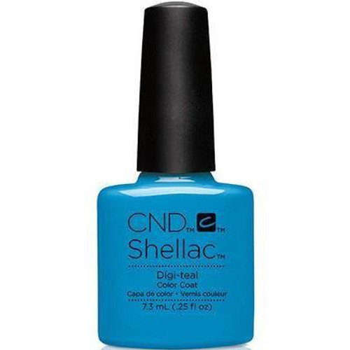 CND Shellac Gel Polish Digi Teal - .25 fl oz