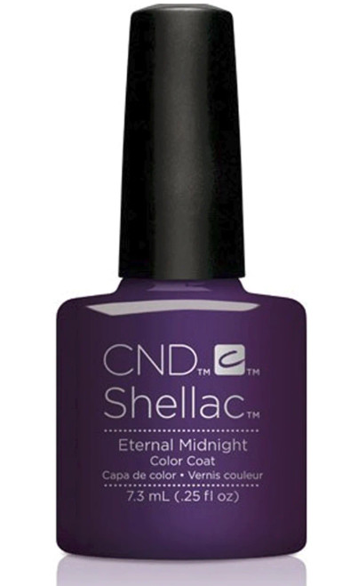 CND Shellac Gel Polish Eternal Midnight - .25 oz