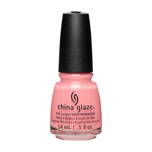 China Glaze Nail Polish Lacquer Eat, Pink, Be Merry -.5oz