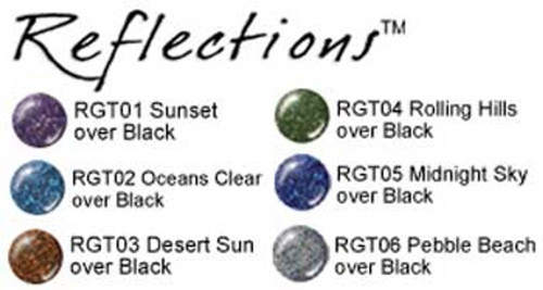 LeChat Reflection Gel Top: Pebble Beach (RGT06) - .5oz