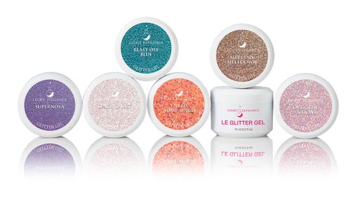 Light Elegance Glitter Gel Out of This World Summer 2024 Collection 6PC Pack