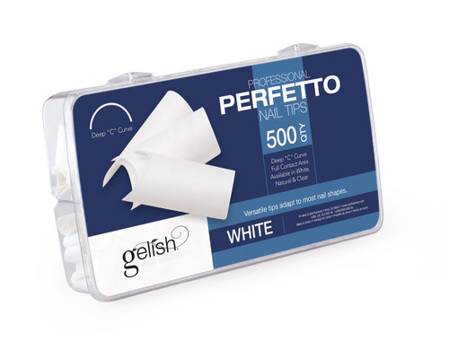 Gelish Professional White PERFETTO Nail Tips 500 CT