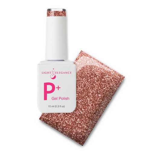 Light Elegance P+ Glitter Gel Polish Champagne Problems - 10 ml