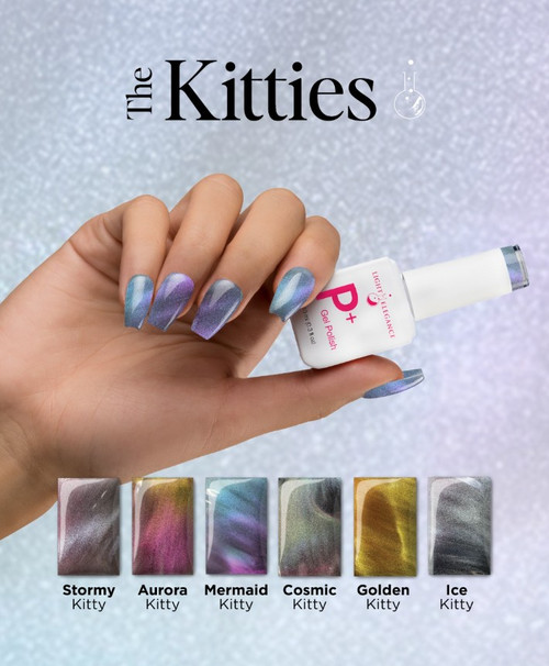 Light Elegance P+ NEW Kitties Cat Eyes Gel Polish Light Elegance P+ NEW Kitties Cat Eyes Gel Polish