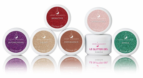 Light Elegance Glitter Gel Fall/Winter 2025 Dare to Indulge Collection - 6 PC Light Elegance Glitter Gel Fall/Winter 2025 Dare to Indulge Collection - 6 PC