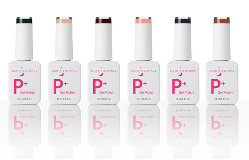 Light Elegance P+ Color Gel Polish Fall/Winter 2025 Dare to Indulge Collection - 6 PC Light Elegance P+ Color Gel Polish Fall/Winter 2025 Dare to Indulge Collection - 6 PC
