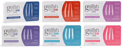 Gelish Soft Gel Tips - 550 ct @ 40% OFF