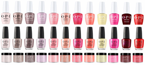 OPI OPIcons Spring 2026 collection TRIO (GelColor + Nail Lacquer + Dip Powder)