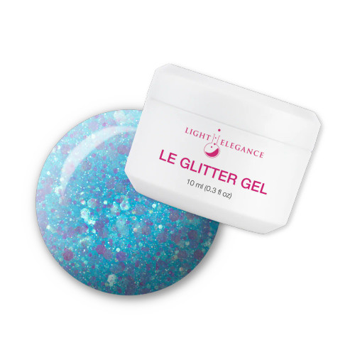 Light Elegance UV/LED Glitter Gel Once Upon a Tide - 10 ml