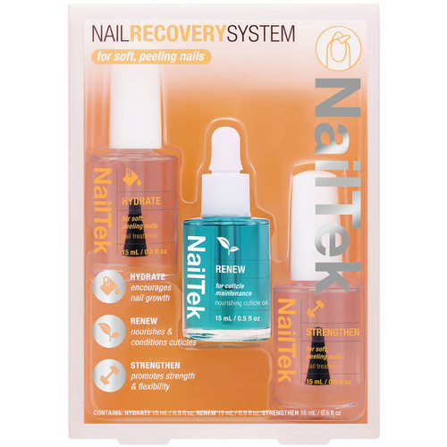 NailTek Nail Recovery Kit - Soft, Peeling Nails