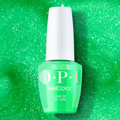 OPI GelColor Intelli-Gel Lime of My Life GCS078 - 0.5 oz (15 mL)
