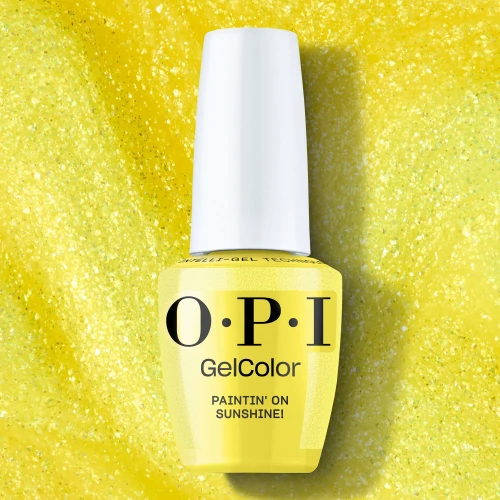 OPI GelColor Intelli-Gel Paintin' on Sunshine! GCS079 - 0.5 oz (15 mL)