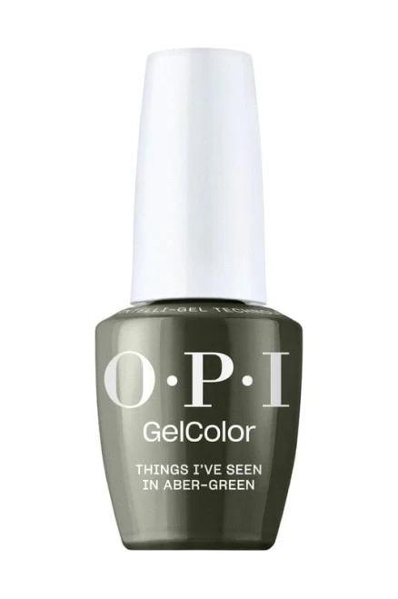 OPI GelColor Intelli-Gel Things I’ve Seen in Aber-green GCU15 - 0.5 oz (15 mL)