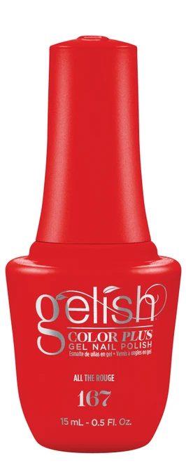 Gelish Color Plus Gel Nail Polish All The Rouge - 0.5 fl oz