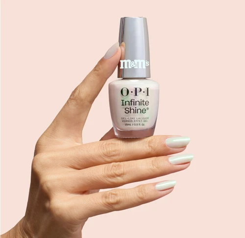 OPI x M&M'S Infinite Shine Mmmore to Enjoy HRT19 - .5 oz / 15 mL