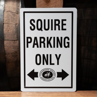 Squire Parking Only Sign (logo)