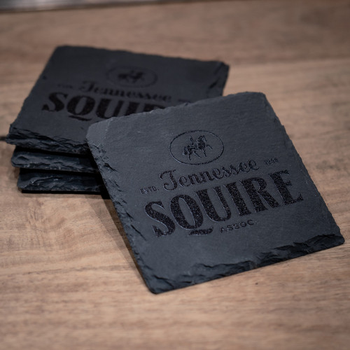 Square Slate Coasters (set of 4)