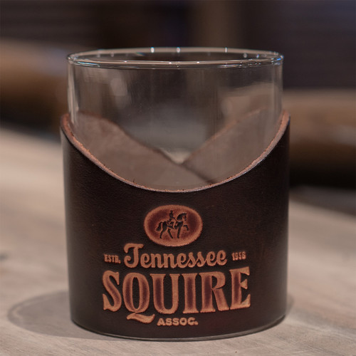 Leather Whiskey Glass