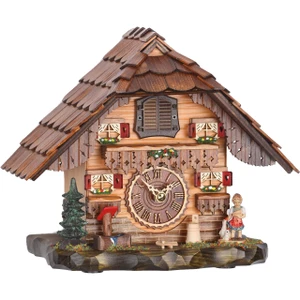 German Quartz Tabletop Cuckoo Clock with Cuckoo and Music