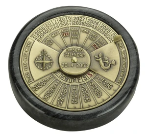 50-Yr Calendar by Authentic Models BC006