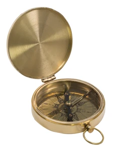 Authentic Models CO003 Brass Pocket Compass