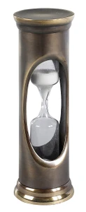 Authentic Models HG001B Bronze 3 Minute Sandglass 