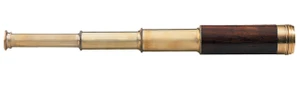 Authentic Models KA036 Officer's Spyglass Brass