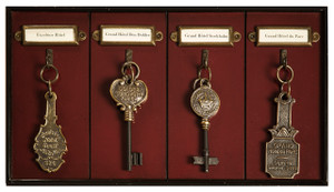Authentic Models Grand Hotel Key Rack KC000