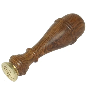 Classic Brass Wax Stamp Initial Letter Seal by Authentic Models MG200