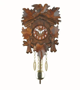 Black Forest Quartz Cuckoo Clock Walnut