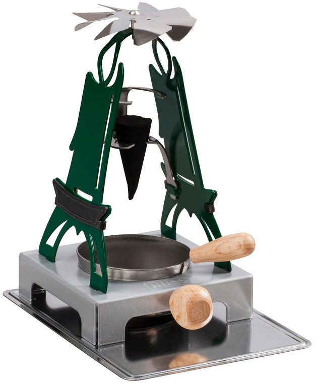 Incense Burner Pyramid Green