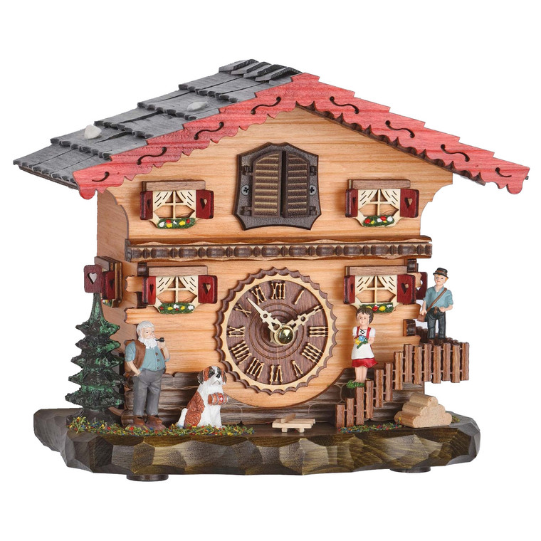 Heidi Farmhouse Cuckoo Clock  with Cuckoo and Music