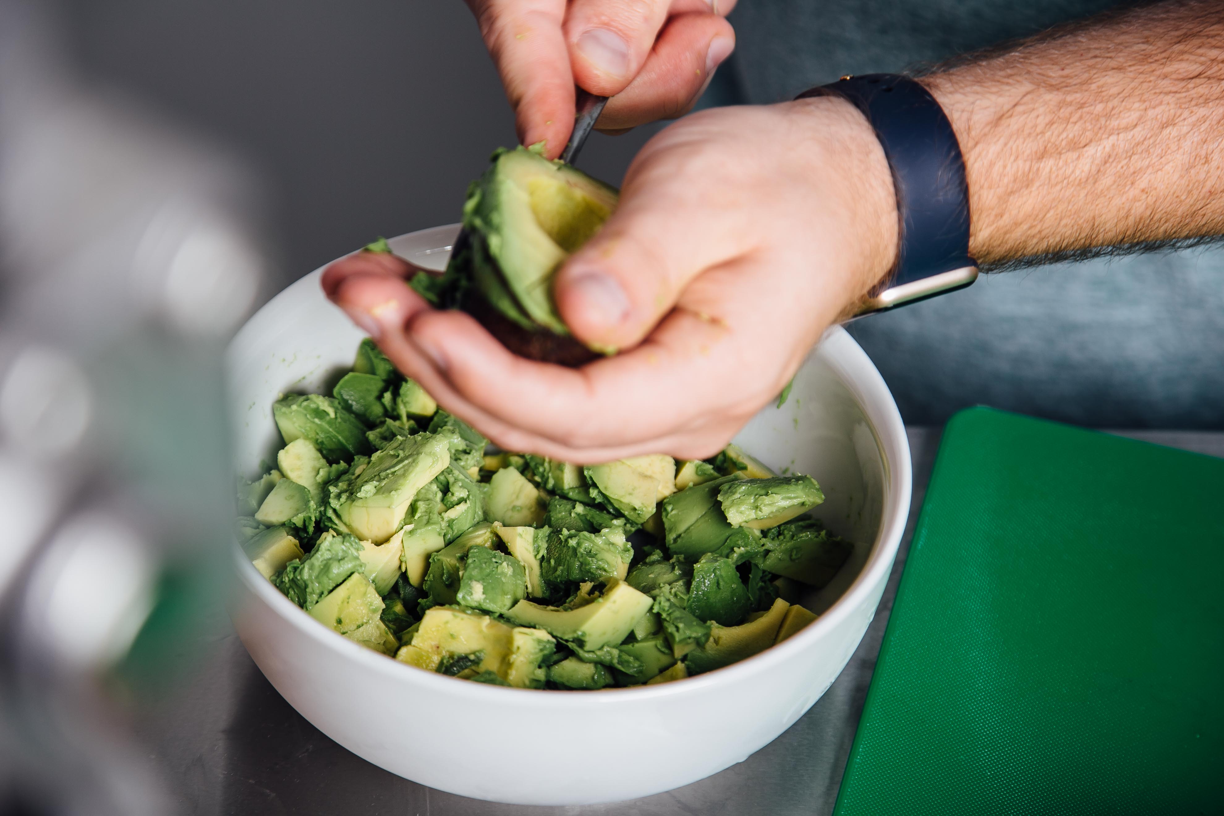 Avocado slices