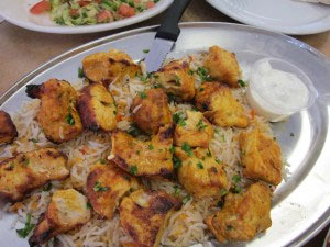 Meditteranean alwatan chicken and rice