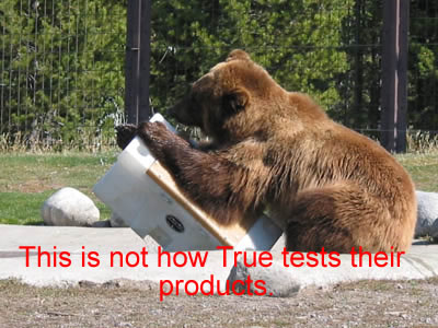 Bear Testing A Cooler Bear Testing A New Cooler
