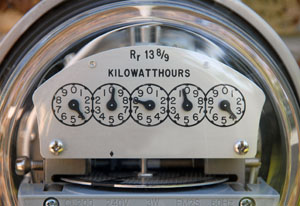 Picture of energy meter