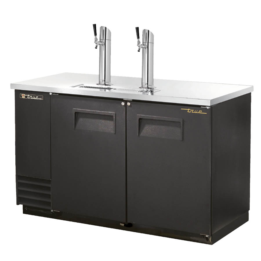 Image of True TDD-2-HC Club Top Direct Draw Beer Dispenser - 2 Kegs