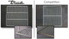 True T-43-HC commercial refrigerator shelves