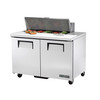 TSSU-48-10-HC True 48” 10 Bin Sandwich/Salad Prep Table